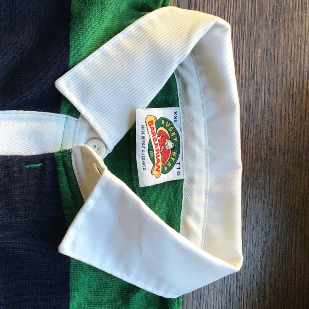 Barbarian rugby wear long sleeve rugby shirt